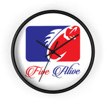 Five Alive Fishing League Wall clock