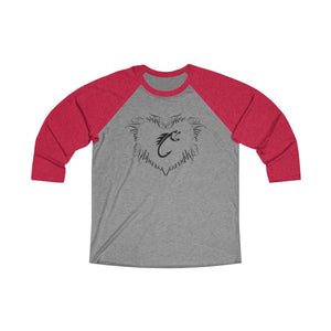 Heart 3/4 Raglan Tee