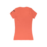 Women's Jersey Short Sleeve Deep V-Neck Tee