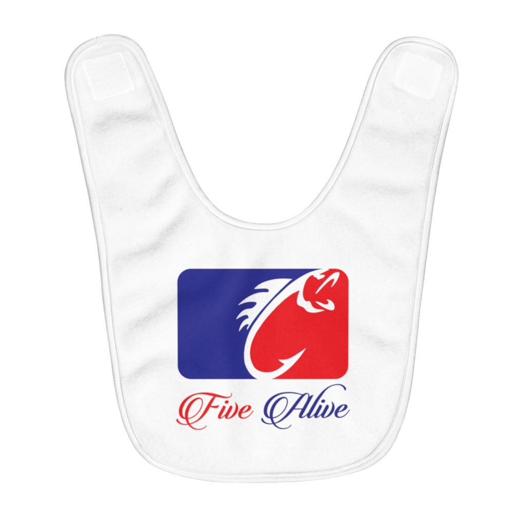 5 Alive League Fleece Baby Bib