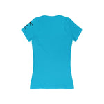 Women's Jersey Short Sleeve Deep V-Neck Tee