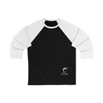 Unisex 3/4 Sleeve Baseball Tee