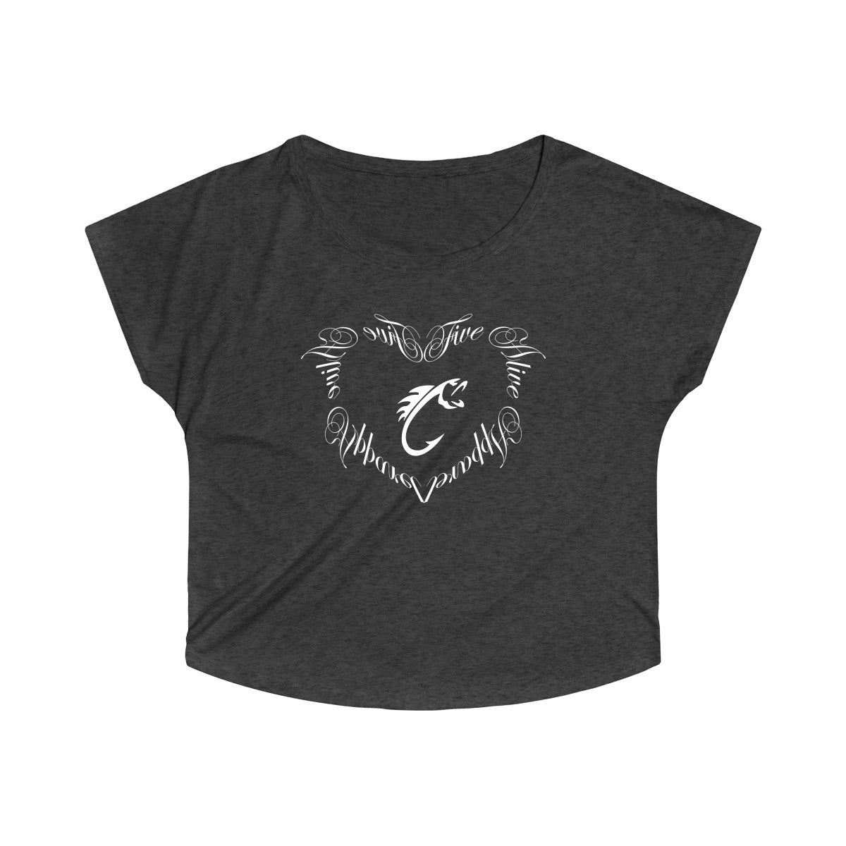 Heart Tri-Blend Dolman