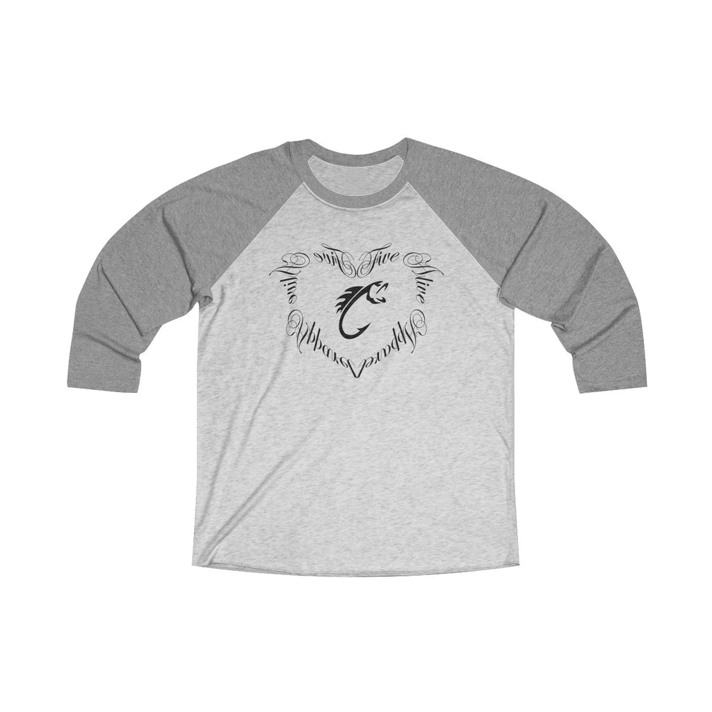 Heart 3/4 Raglan Tee