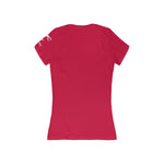 Women's Jersey Short Sleeve Deep V-Neck Tee