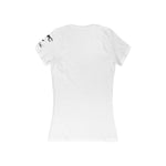 Women's Jersey Short Sleeve Deep V-Neck Tee