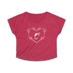 Heart Tri-Blend Dolman