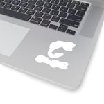 White Logo Stickers