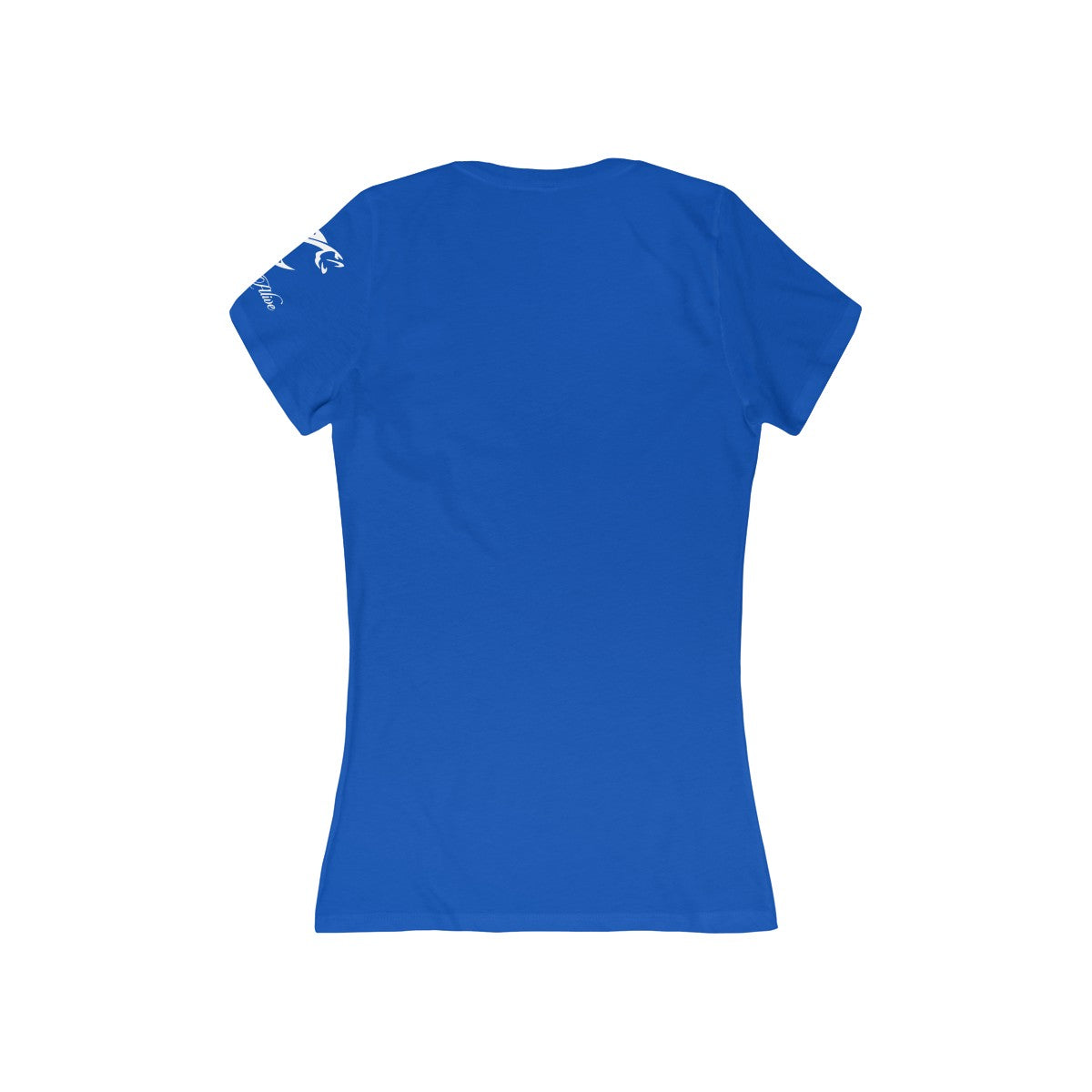 Women's Jersey Short Sleeve Deep V-Neck Tee