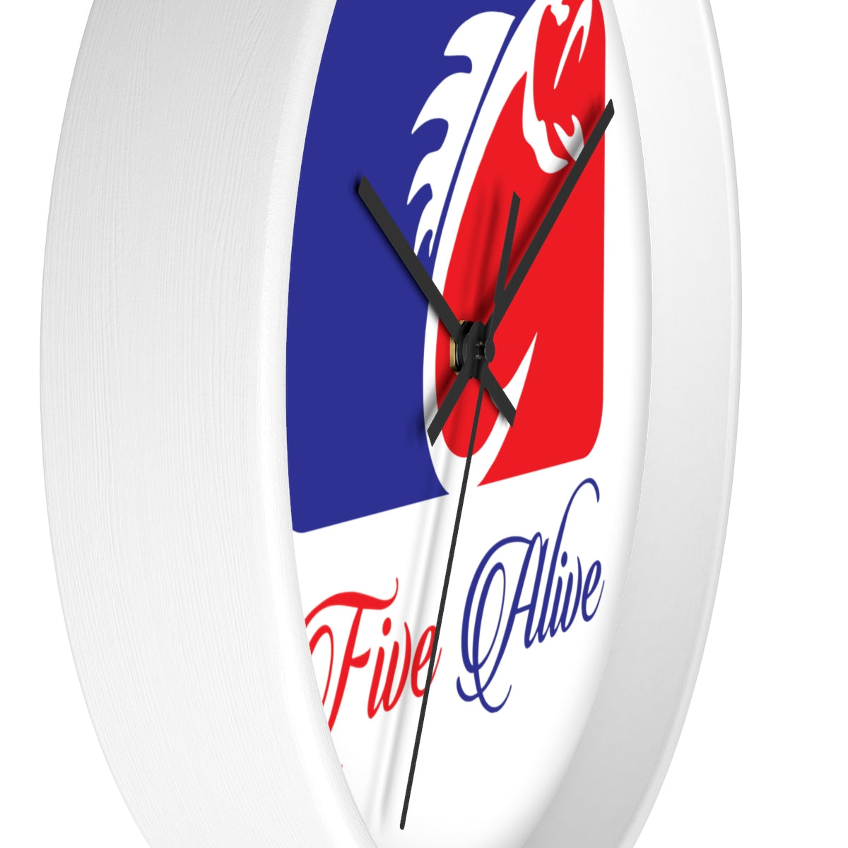 Five Alive Fishing League Wall clock