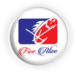 Five Alive Fishing League Wall clock