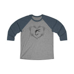 Heart 3/4 Raglan Tee