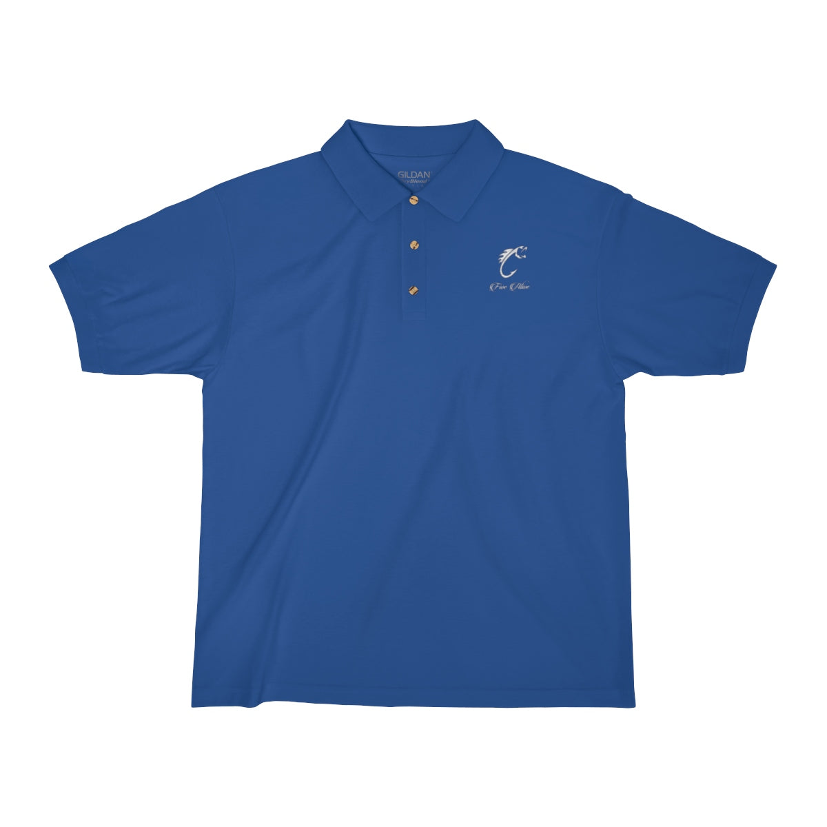 Men's Embroidered Logo Polo Shirt