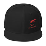 Red Logo Snapback Hat