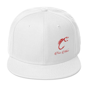 Red Logo Snapback Hat